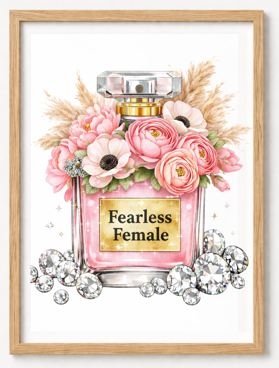 Fearless Female - unframed A4 print