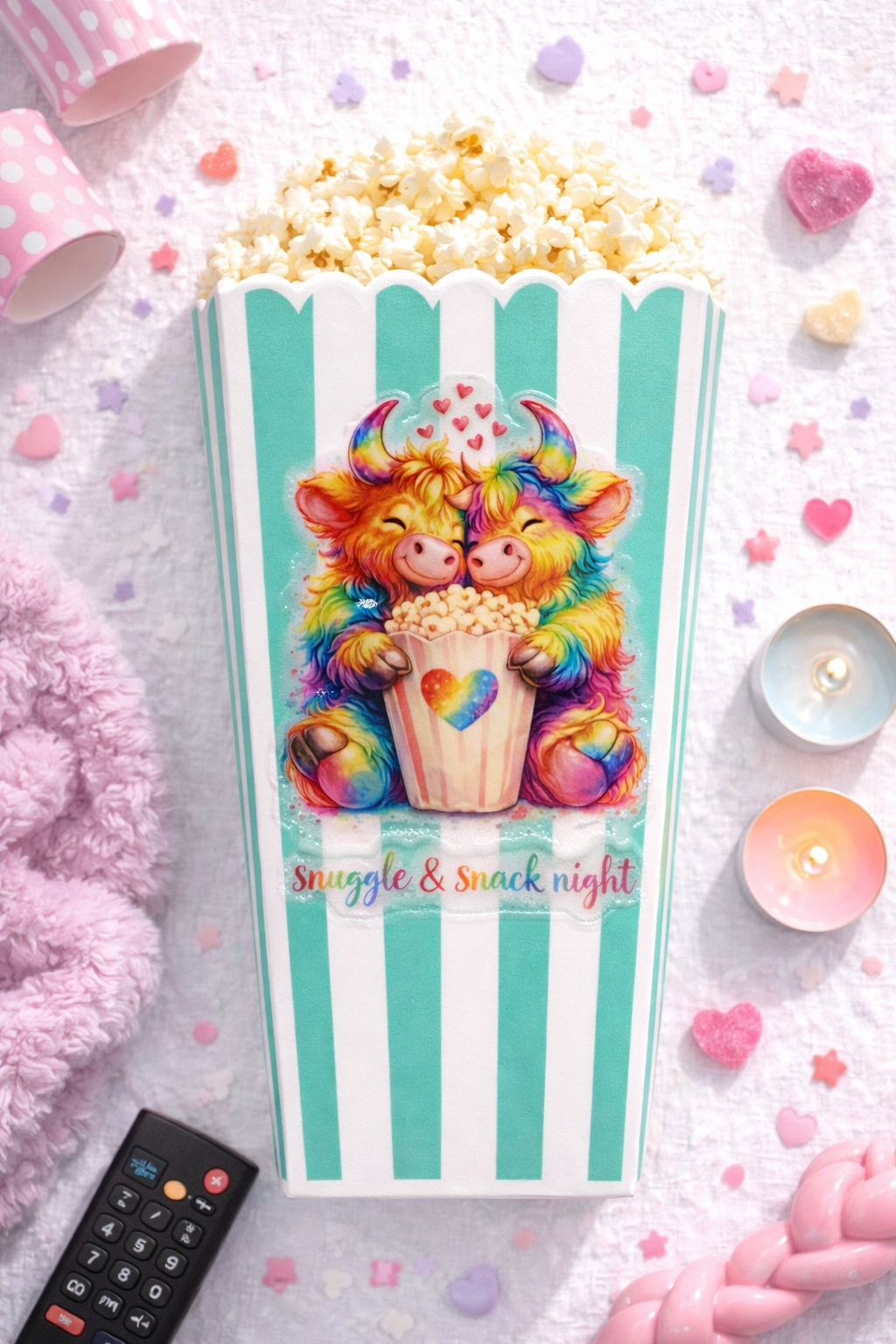 Popcorn Snack Holder - Reusable