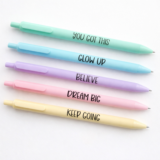 Positive Affirmation Pen Set