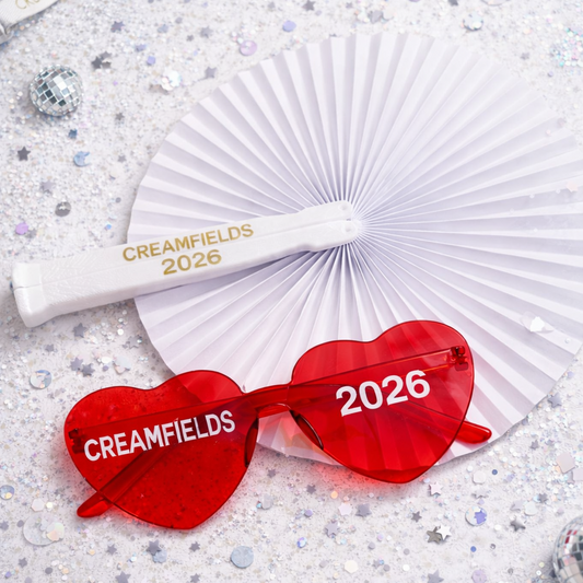Sunglasses & Fan - Creamfields 2026