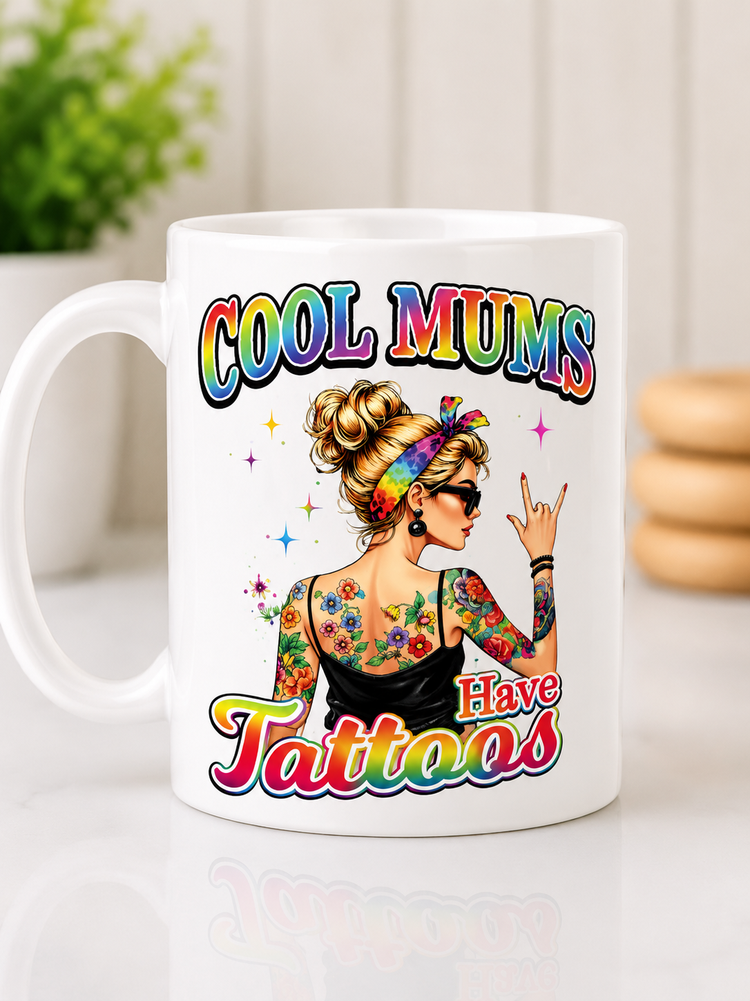 Cool mums have tattoos MUG
