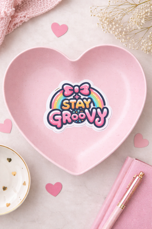Trinket Tray - Stay Groovy