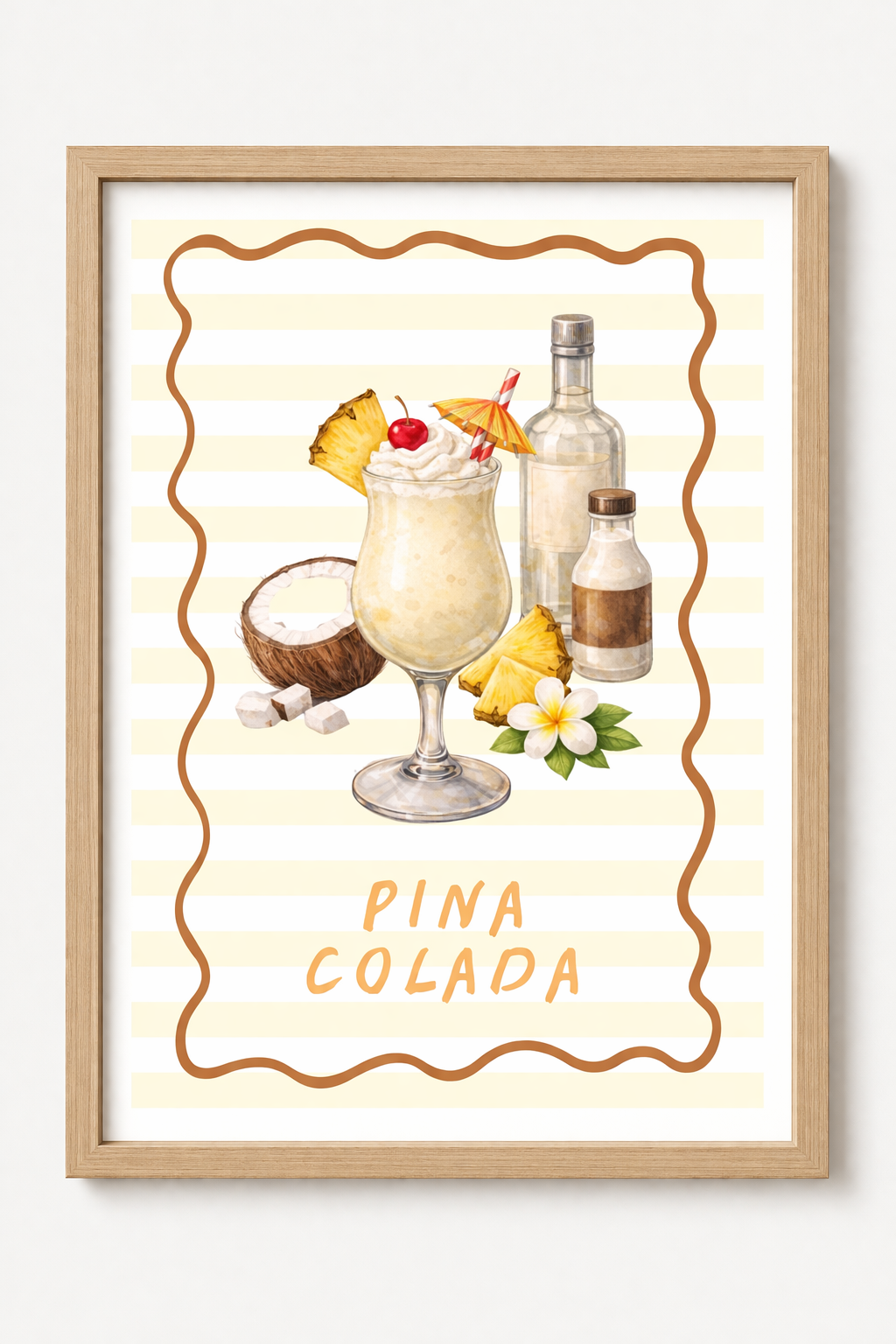 Pina Colada - unframed A4 print