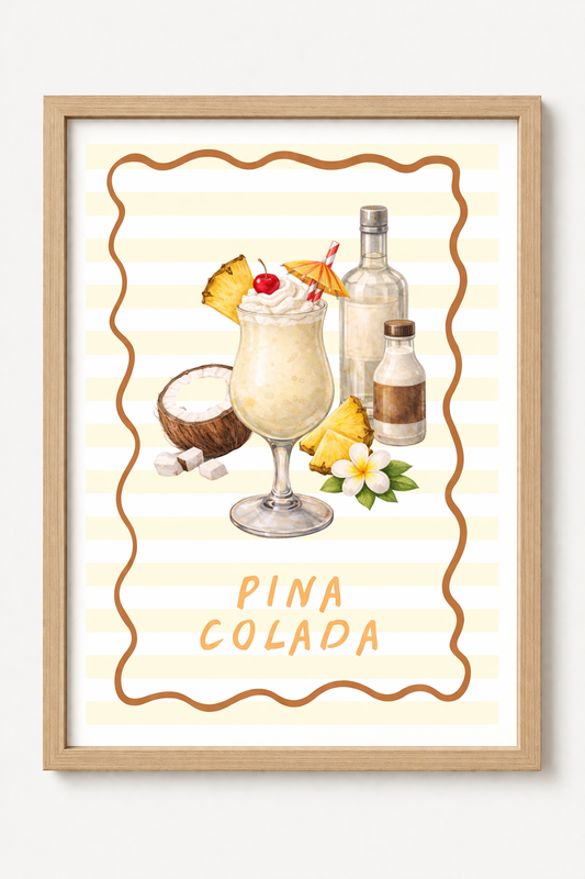 Pina Colada - unframed A4 print
