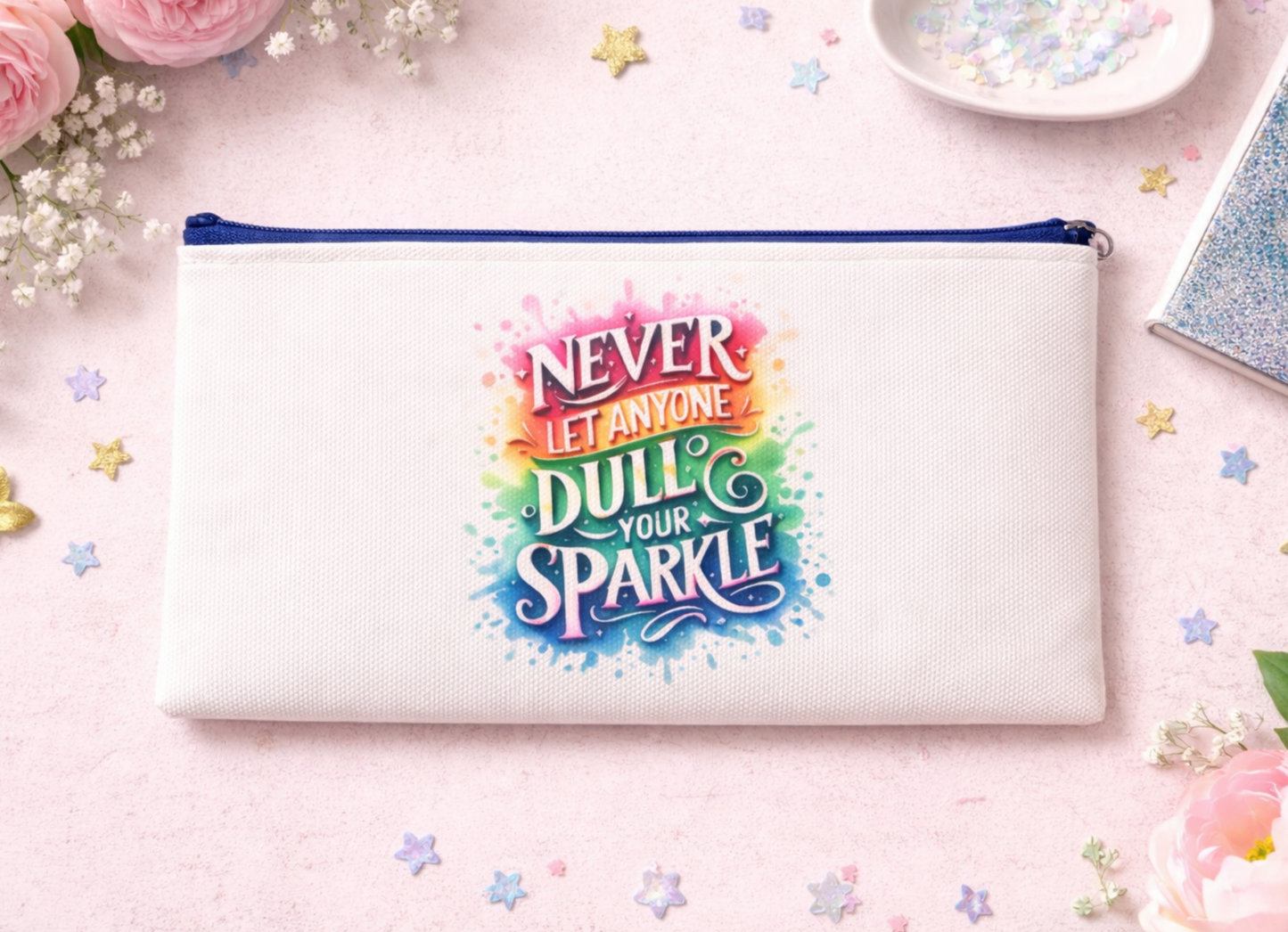Canvas Bag - Never let anyone dull your sparkle