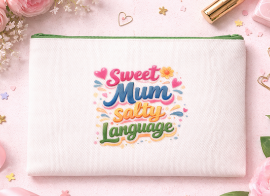 Canvas Bag - Sweet Mum Salty Language