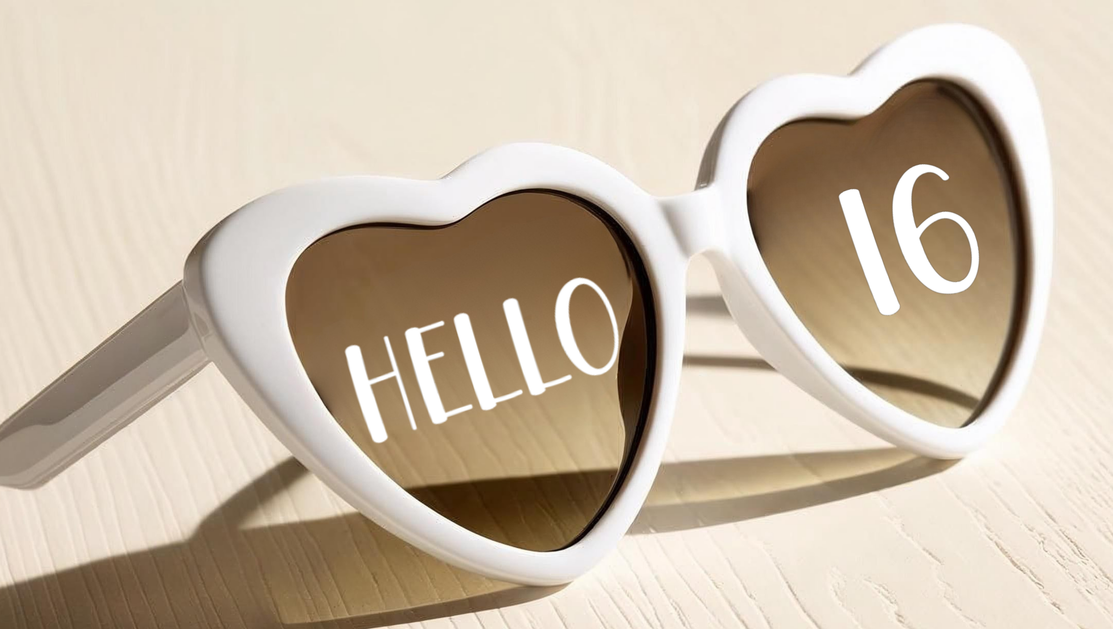 Sunglasses - Birthday Hello